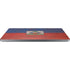 Haiti Flag Dark Wood Universal Laptop 12in (9.8 x 6.8in) Skin